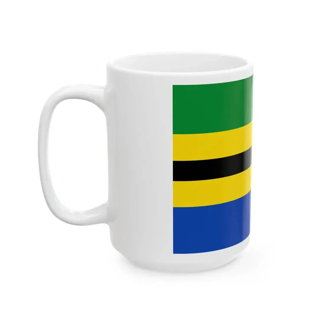 Westerveld gemeentevlag (Netherlands) White Coffee Mug - Go Mug Yourself