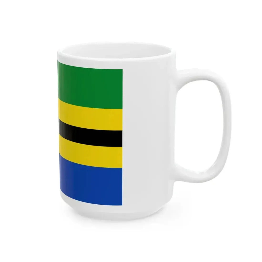 Westerveld gemeentevlag (Netherlands) White Coffee Mug - Go Mug Yourself