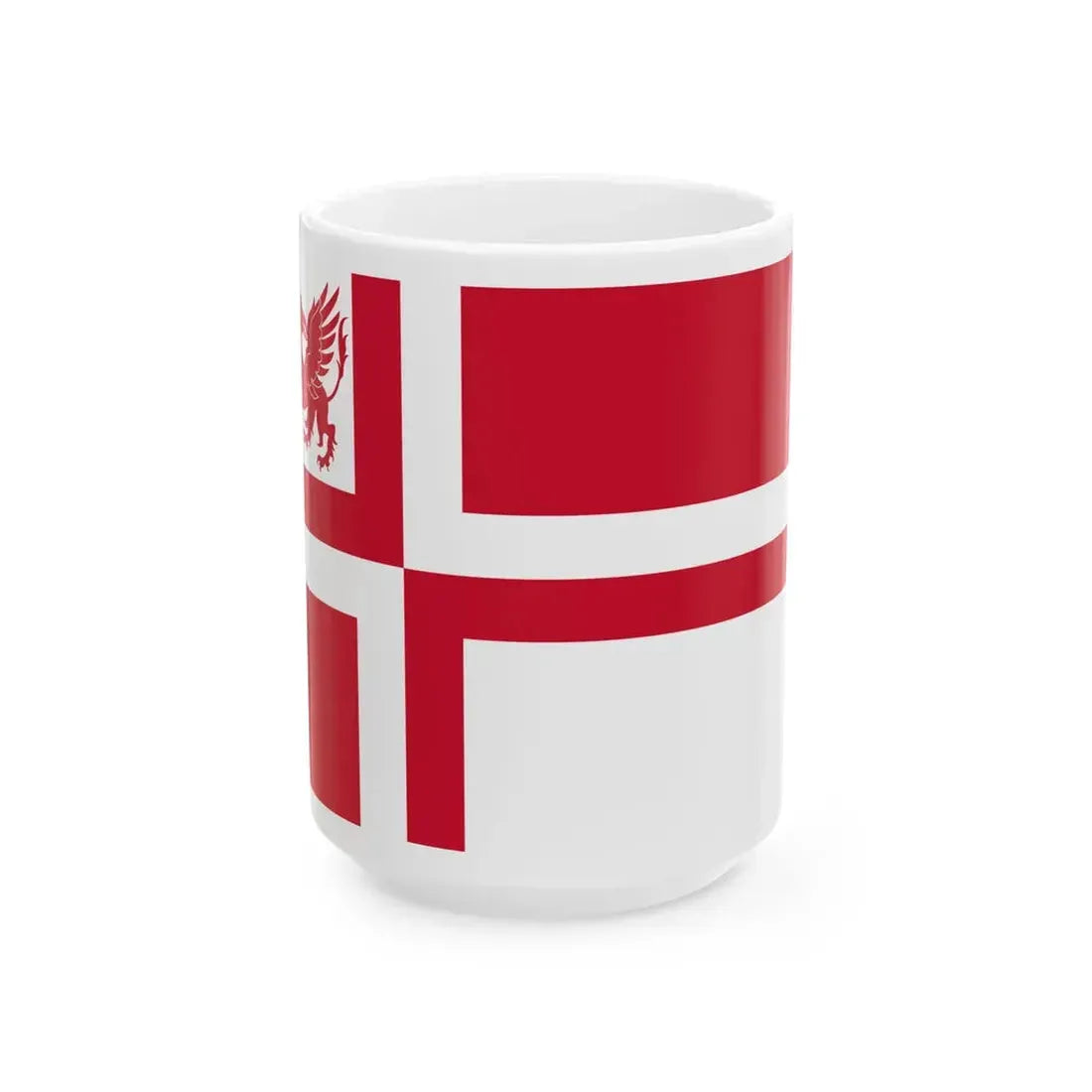 Weststellingwerf flag (Netherlands) White Coffee Mug 15oz - Go Mug Yourself