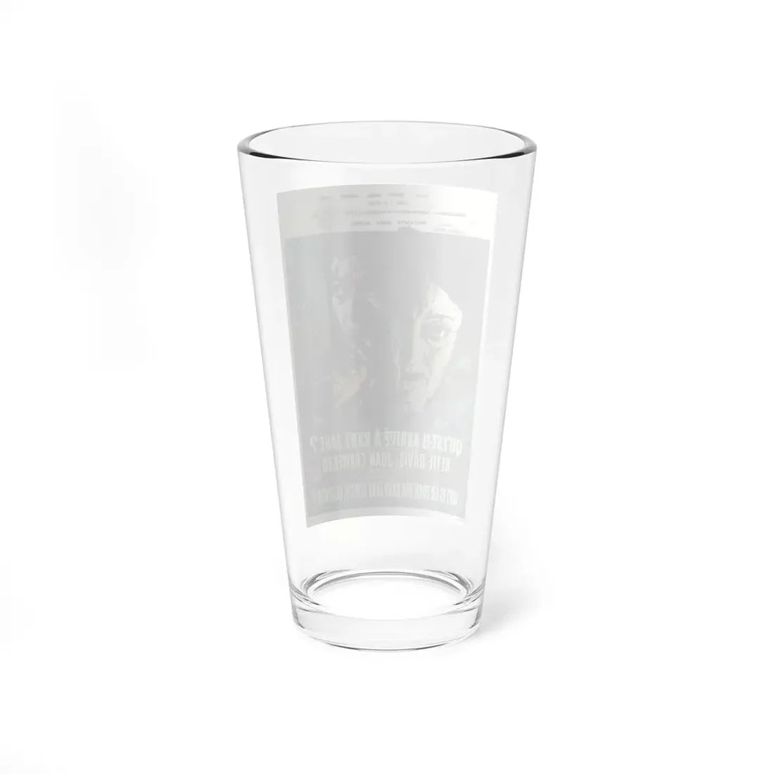WHAT EVER HAPPENED TO BABY JANE (BELGIAN) 1962 Movie Poster - Pint Glass 16oz - Go Mug Yourself