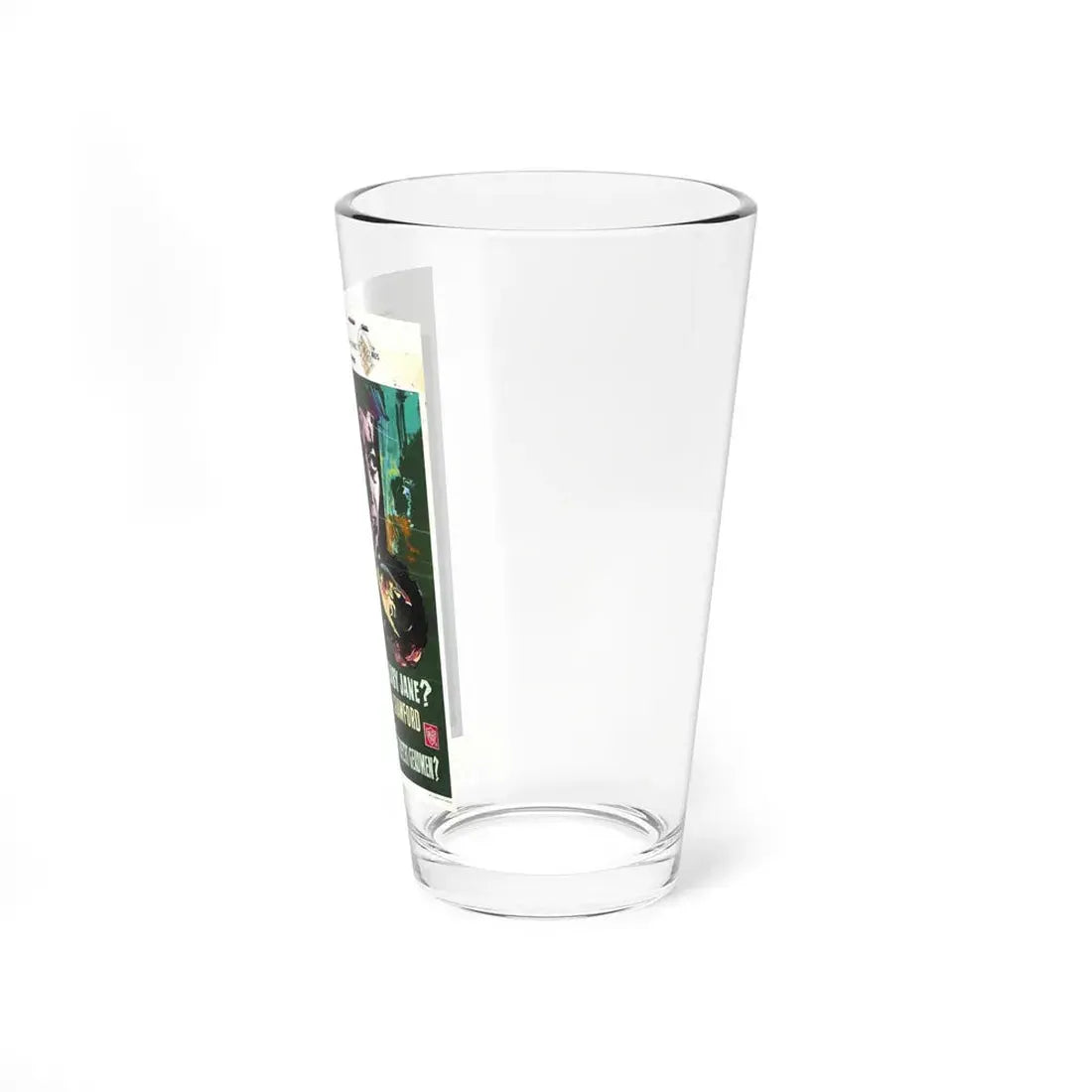 WHAT EVER HAPPENED TO BABY JANE (BELGIAN) 1962 Movie Poster - Pint Glass 16oz - Go Mug Yourself