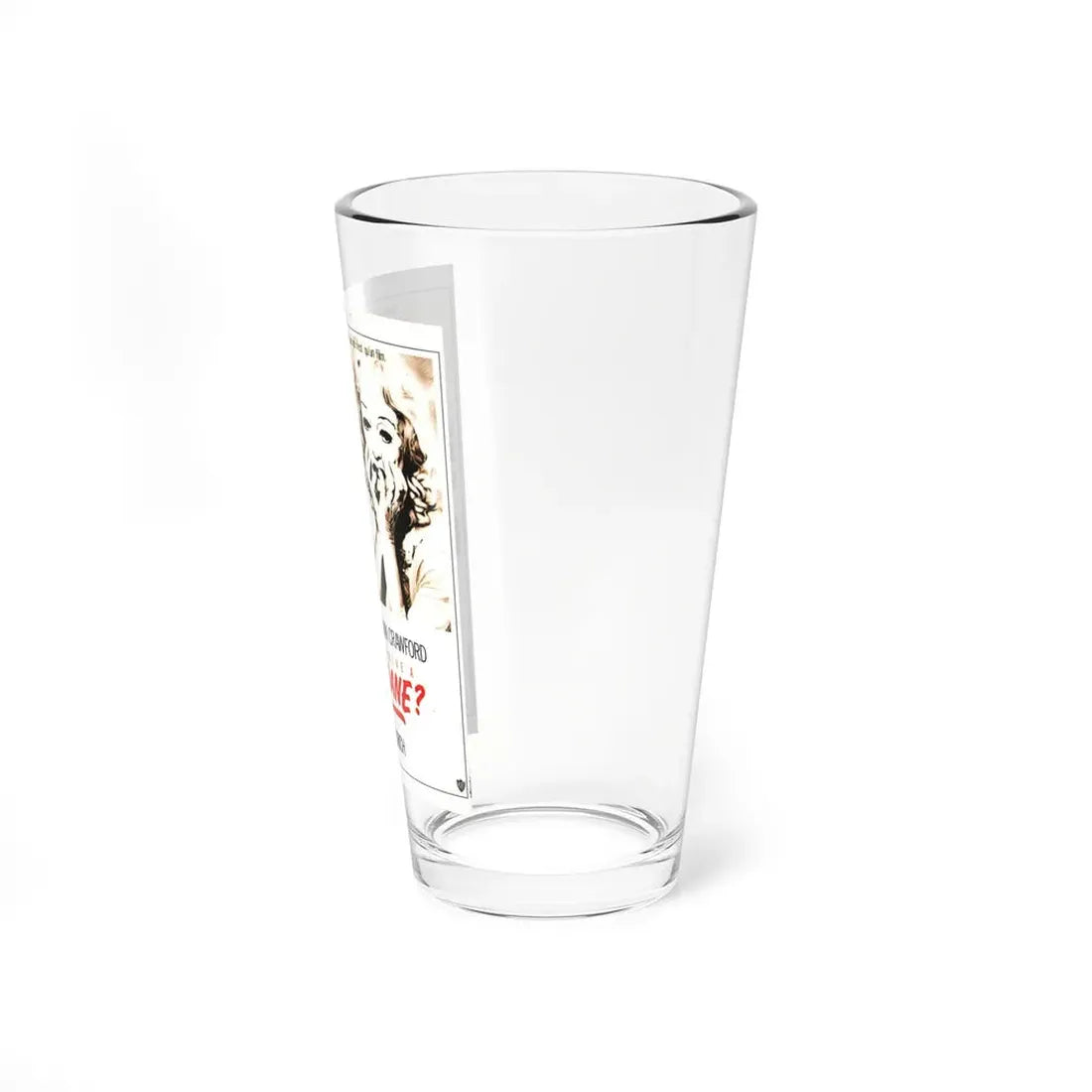 WHAT EVER HAPPENED TO BABY JANE (FRENCH) 2 1962 Movie Poster - Pint Glass 16oz - Go Mug Yourself
