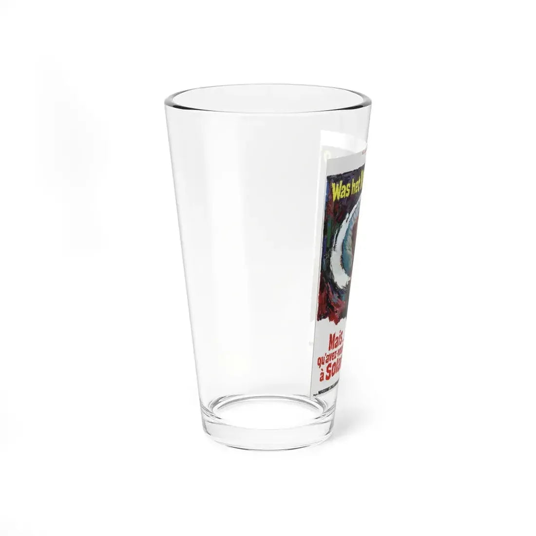 WHAT HAVE YOU DONE TO SOLANGE (BELGIAN) 1972 Movie Poster - Pint Glass 16oz - Go Mug Yourself