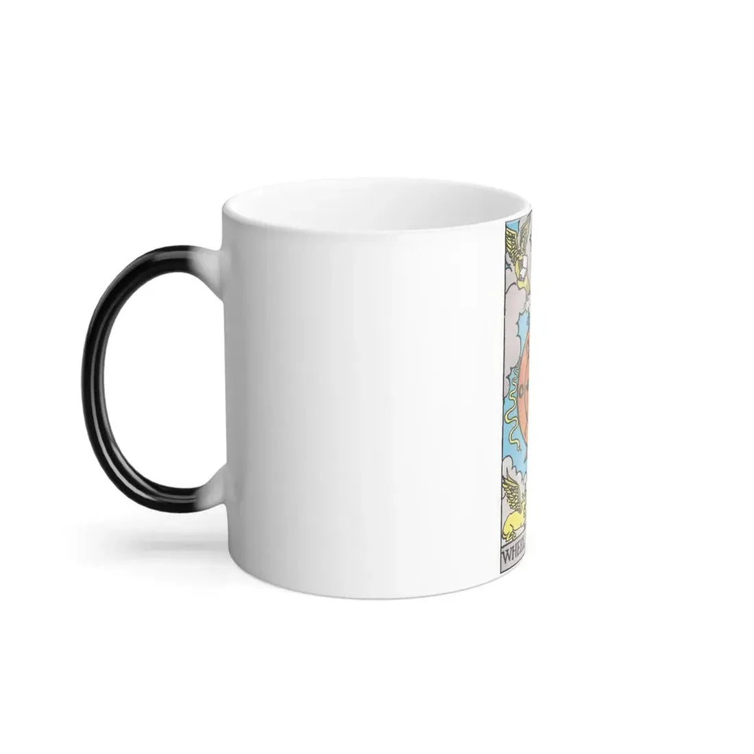 Wheel of Fortune (Tarot Card) Color Changing Mug 11oz - Go Mug Yourself