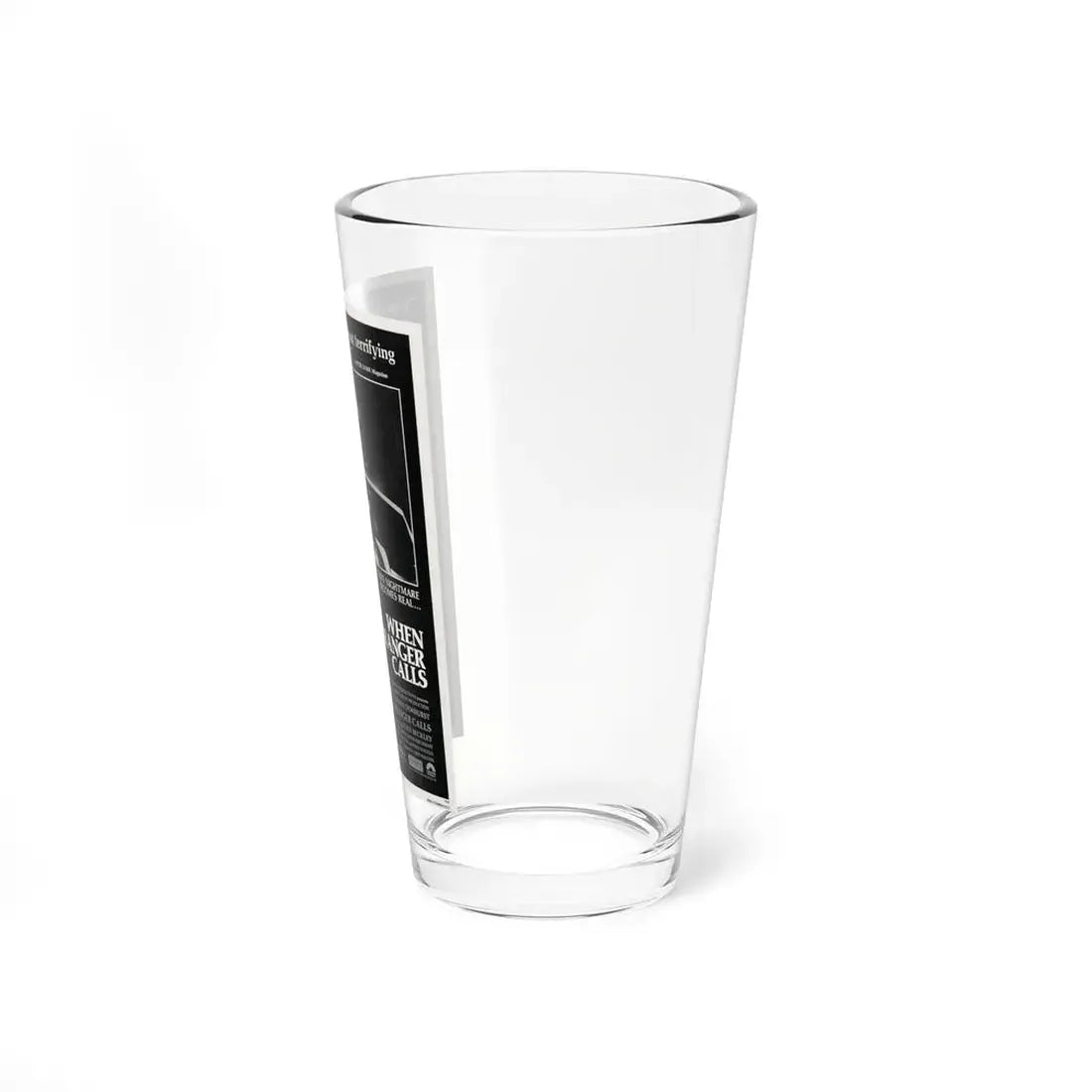 WHEN A STRANGER CALLS 1979 Movie Poster - Pint Glass 16oz - Go Mug Yourself