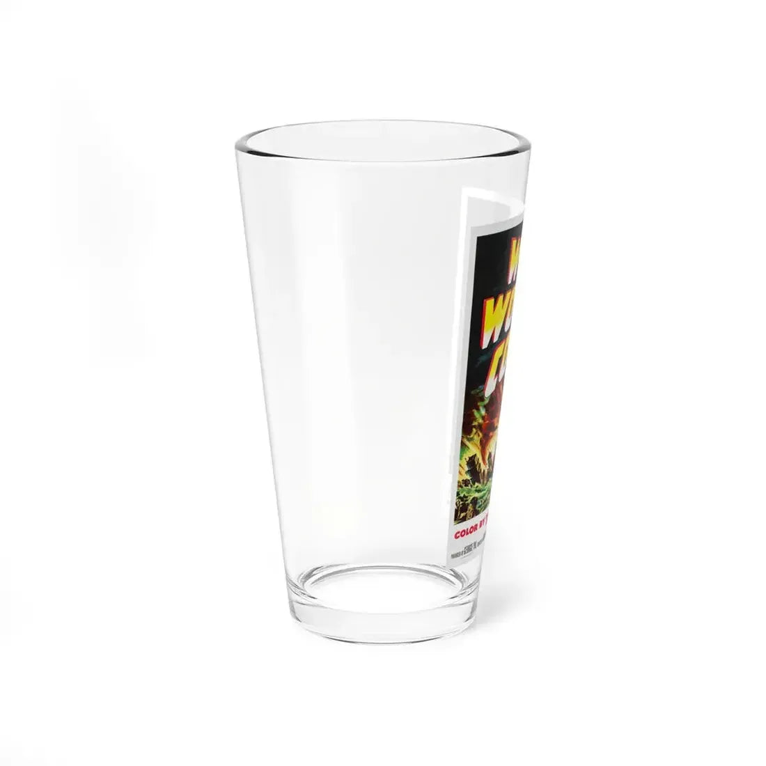 WHEN WORLDS COLLIDE 1951 Movie Poster - Pint Glass 16oz - Go Mug Yourself