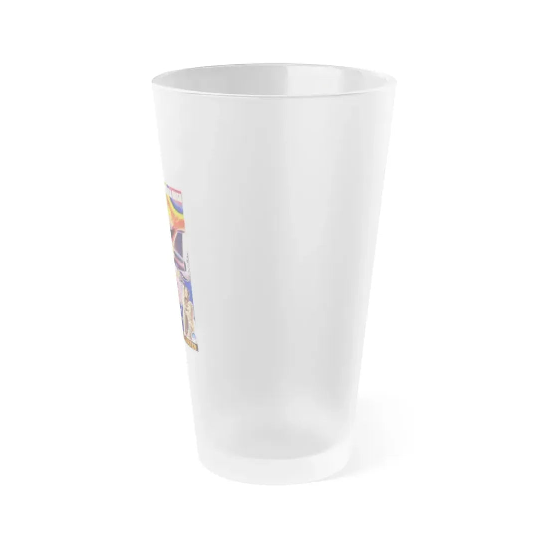 WHEN WORLDS COLLIDE (BELGIAN) 1951 Movie Poster - Frosted Pint Glass 16oz - Go Mug Yourself