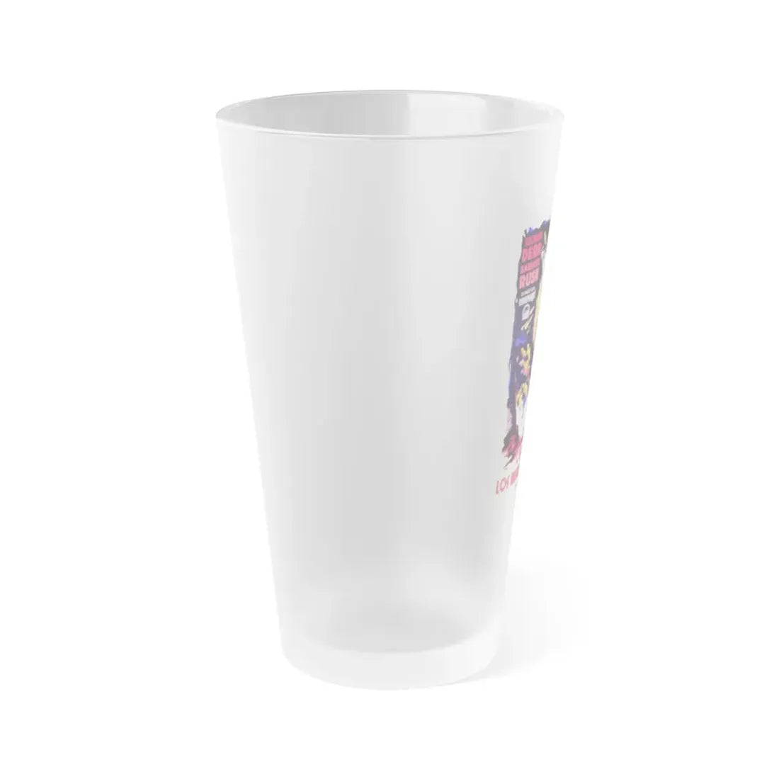 WHEN WORLDS COLLIDE (SPANISH) 1951 Movie Poster - Frosted Pint Glass 16oz - Go Mug Yourself