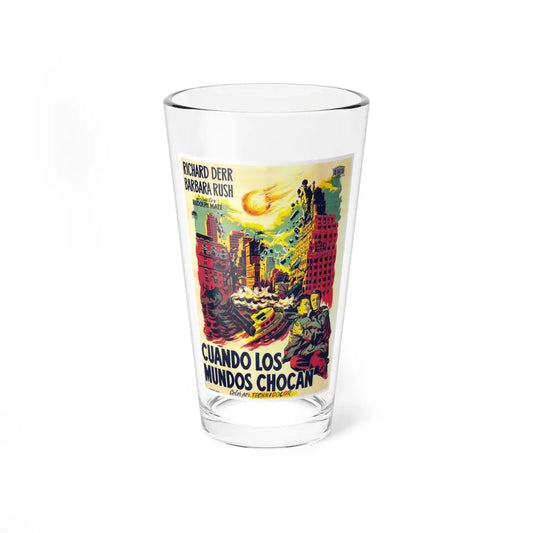 WHEN WORLDS COLLIDE (SPANISH 2) 1951 Movie Poster - Pint Glass 16oz 16oz - Go Mug Yourself