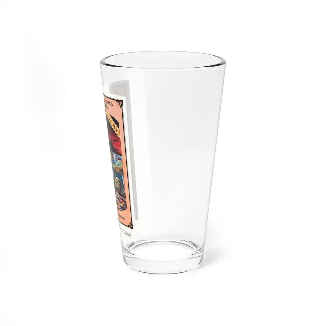 WHERE TIME BEGAN 1977 Movie Poster - Pint Glass 16oz - Go Mug Yourself
