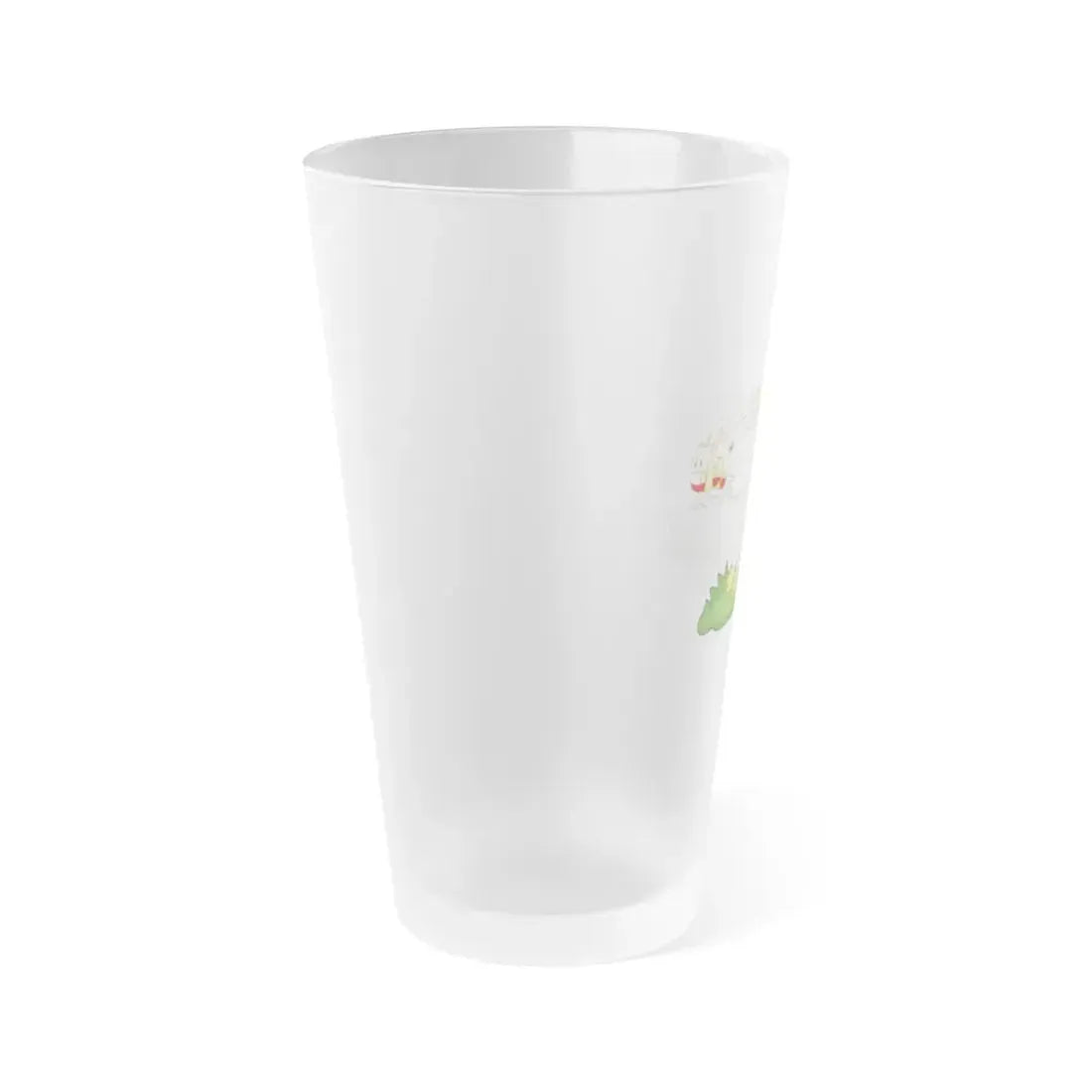 White Boar Badge of Richard III - Frosted Pint Glass 16oz - Go Mug Yourself