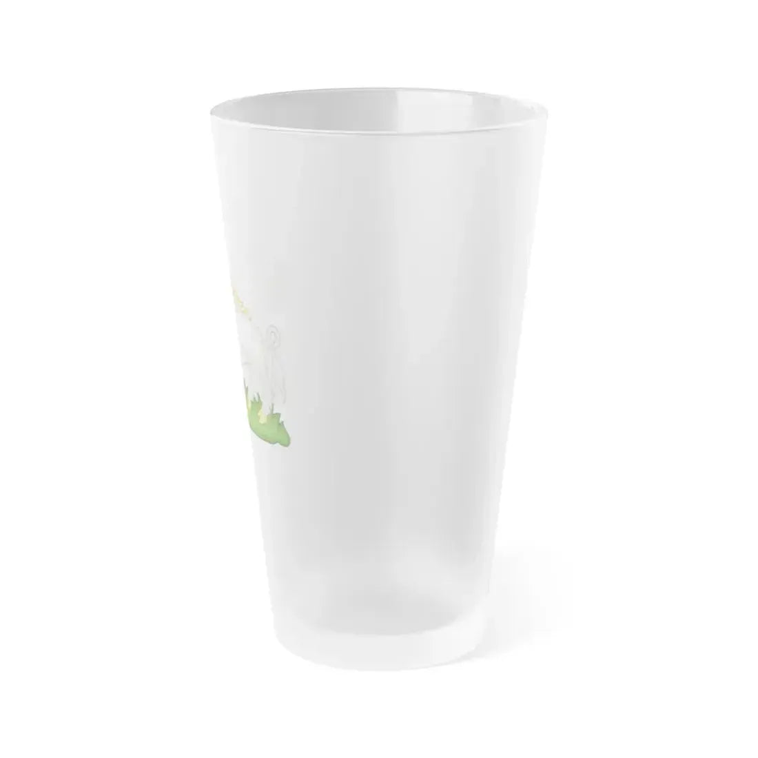 White Boar Badge of Richard III - Frosted Pint Glass 16oz - Go Mug Yourself
