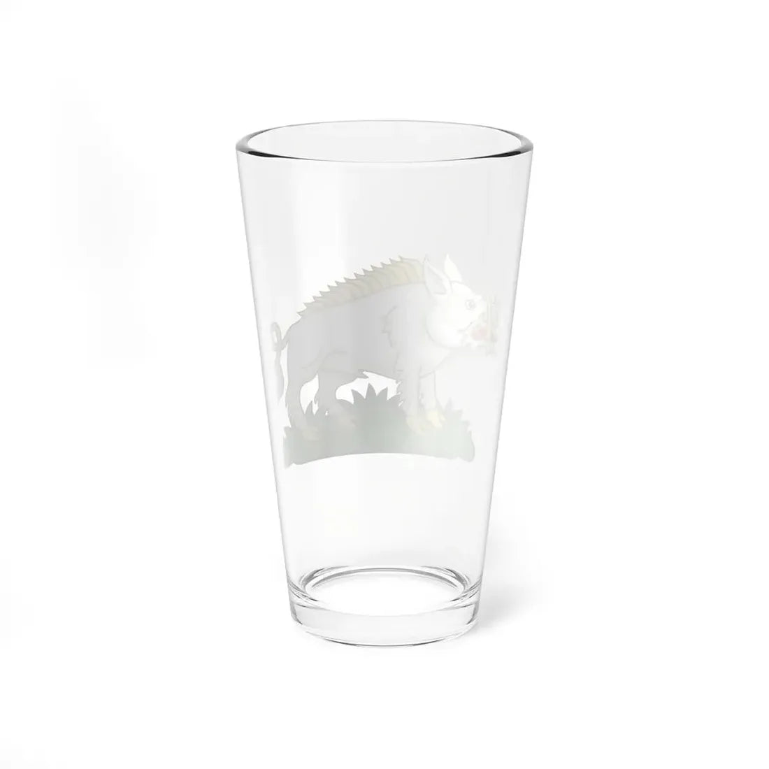 White Boar Badge of Richard III - Pint Glass 16oz - Go Mug Yourself