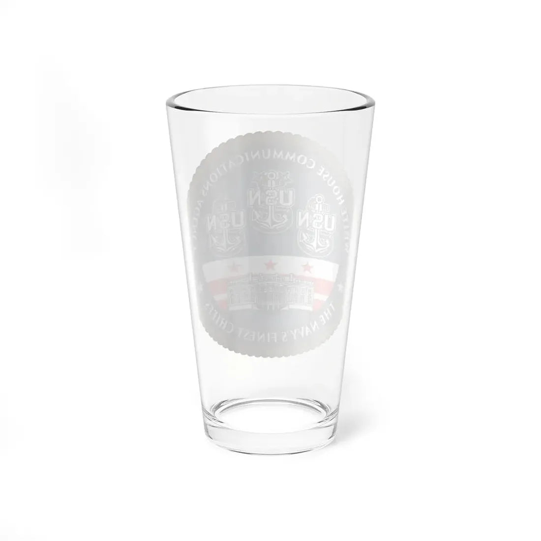 White House Communications (U.S. Navy) Pint Glass 16oz - Go Mug Yourself