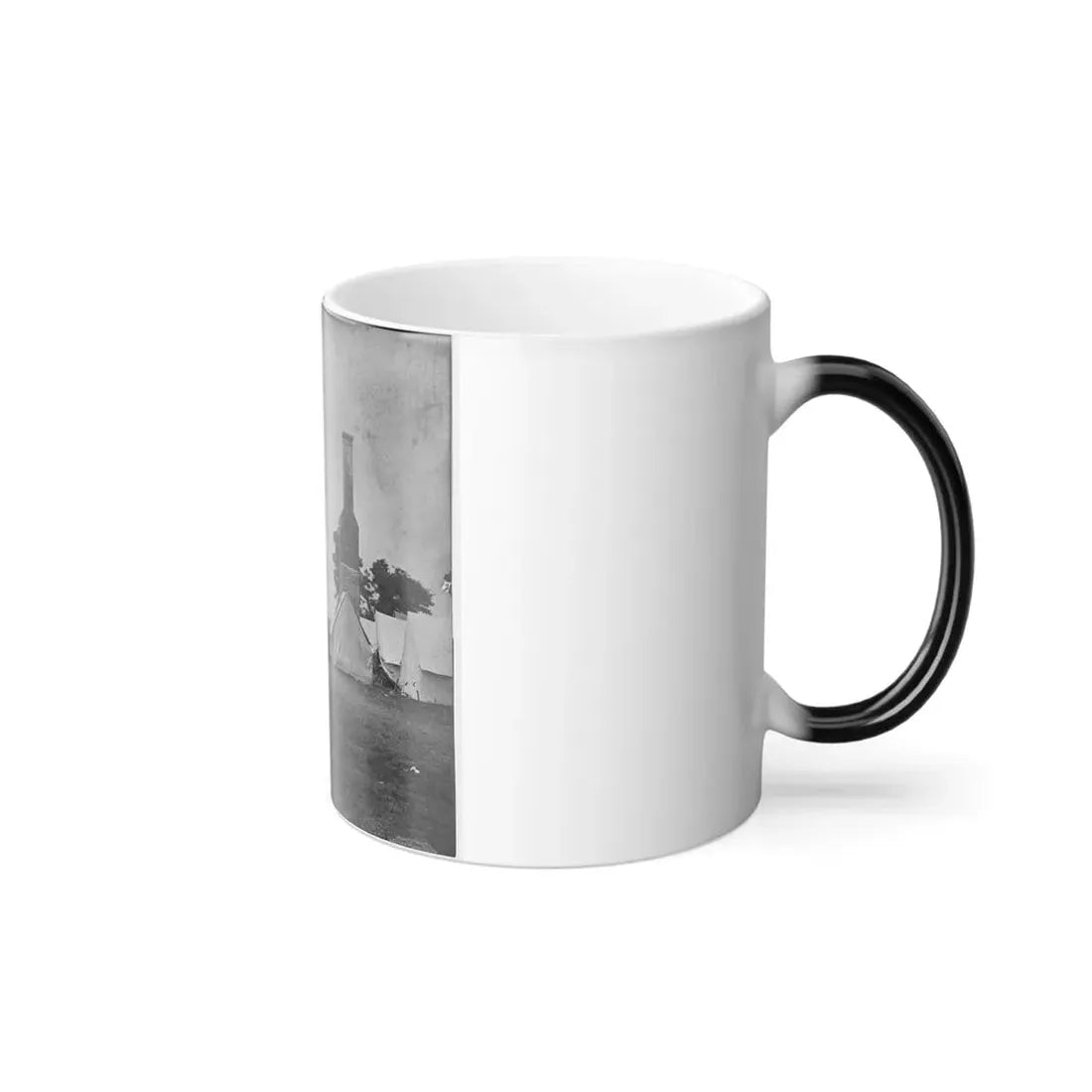 White House Landing, Va. Ruins of the White House, Burnt During the Federal Evacuation (U.S. Civil War) Color Changing Coffee Mug 11oz - Go Mug Yourself