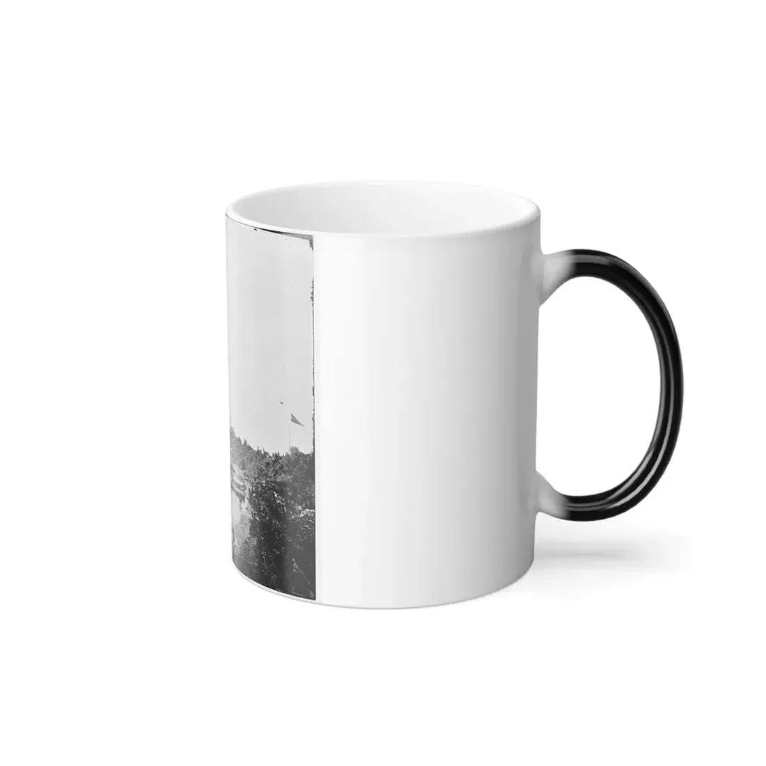 White House Landing, Va. View Down River, With Supply Vessels (U.S. Civil War) Color Changing Coffee Mug 11oz - Go Mug Yourself