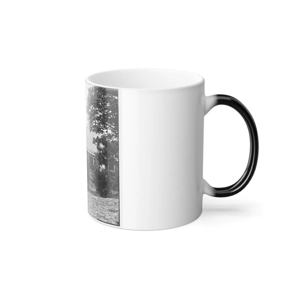 White House Landing, Va., Vicinity. St. Peter's Church, With Federal Soldiers (U.S. Civil War) Color Changing Coffee Mug 11oz-Go Mug Yourself