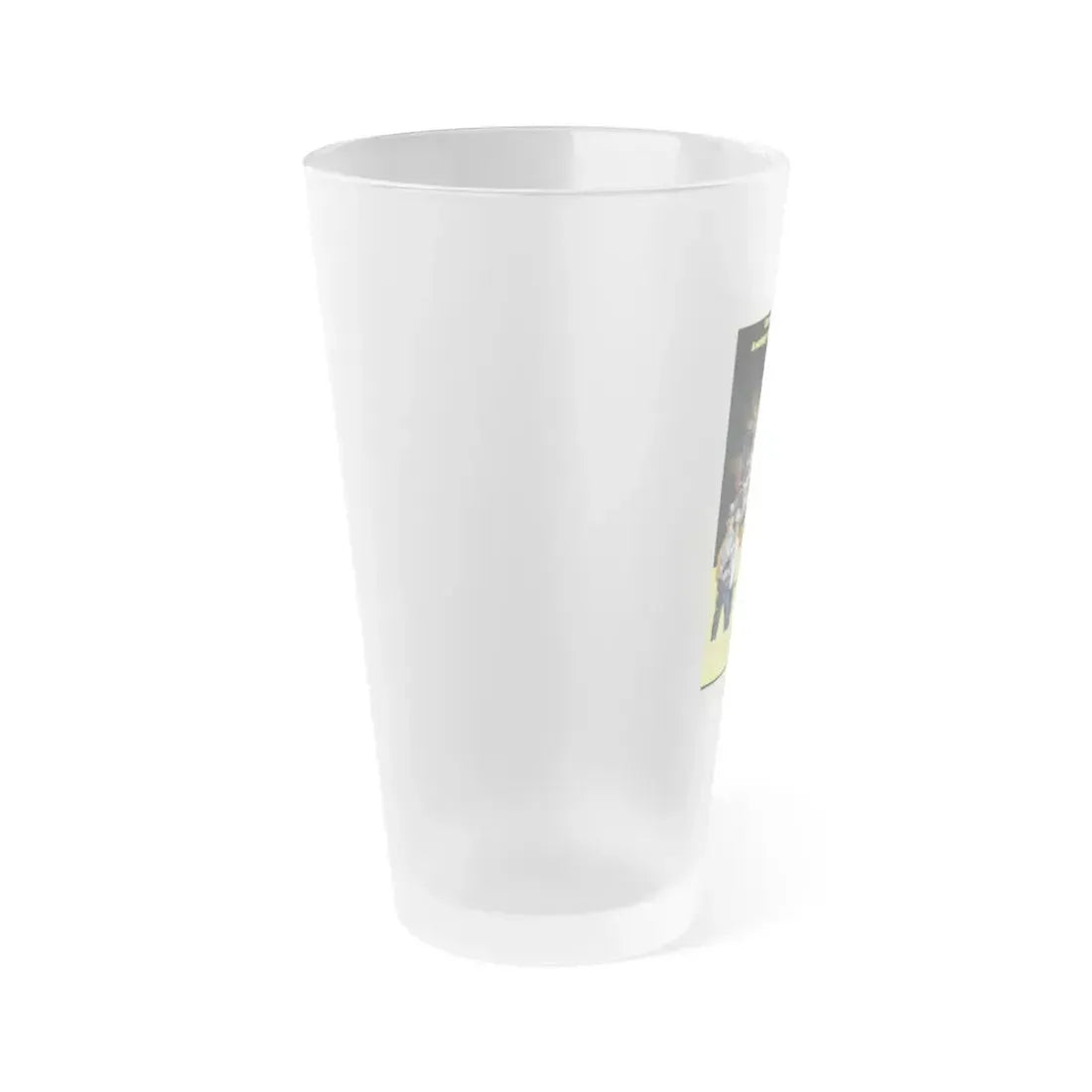 WHITE LINE FEVER (2) 1975 Movie Poster - Frosted Pint Glass 16oz - Go Mug Yourself