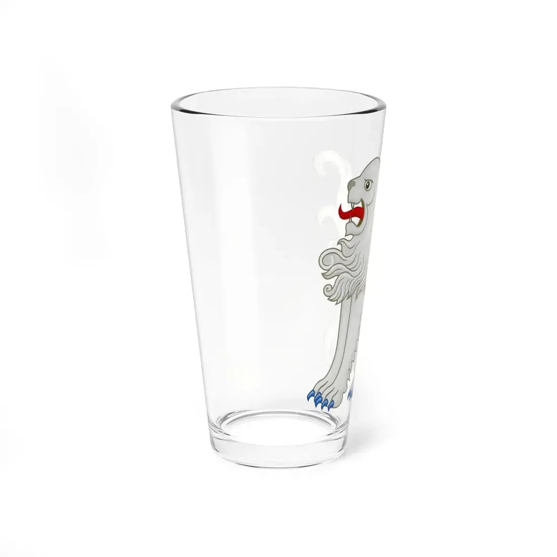 White Lion of Mortimer Badge of Edward IV - Pint Glass 16oz - Go Mug Yourself