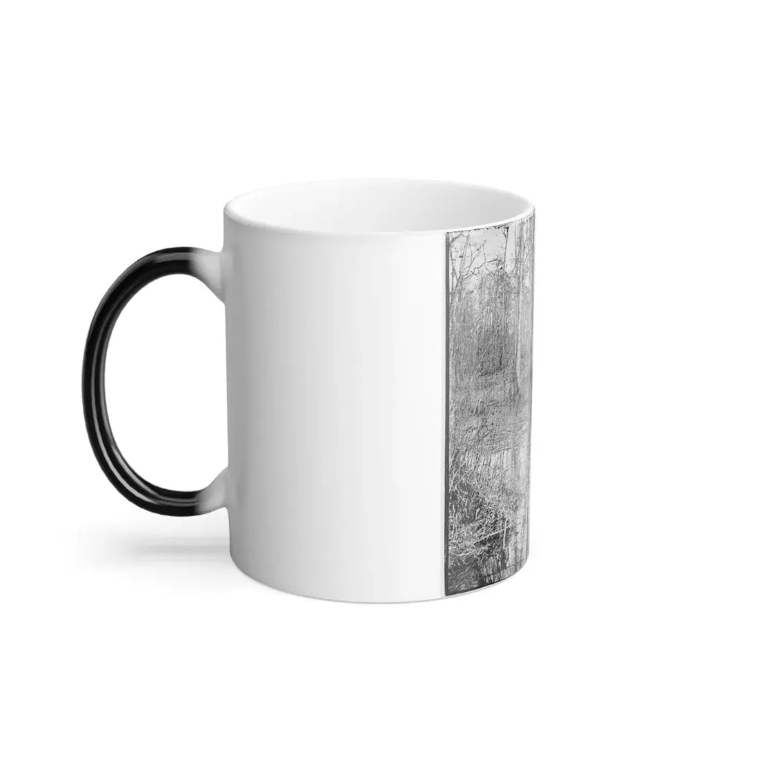 White Oak Swamp, Va. View (U.S. Civil War) Color Changing Coffee Mug 11oz - Go Mug Yourself