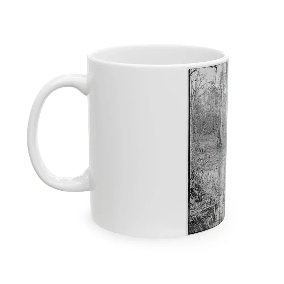 White Oak Swamp, Va. View (U.S. Civil War) White Coffee Mug - Go Mug Yourself