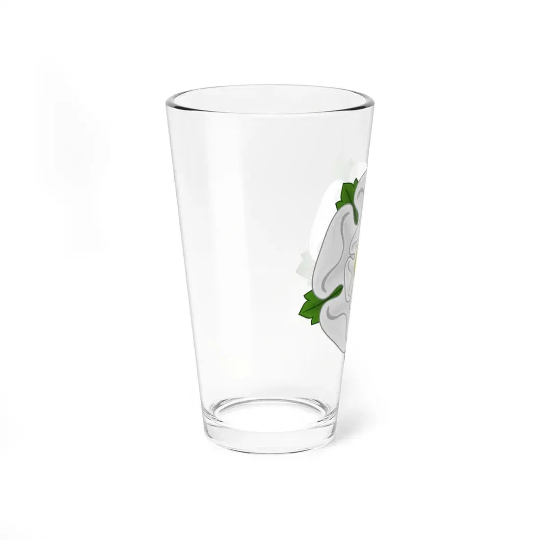 White Rose Badge of York - Pint Glass 16oz - Go Mug Yourself