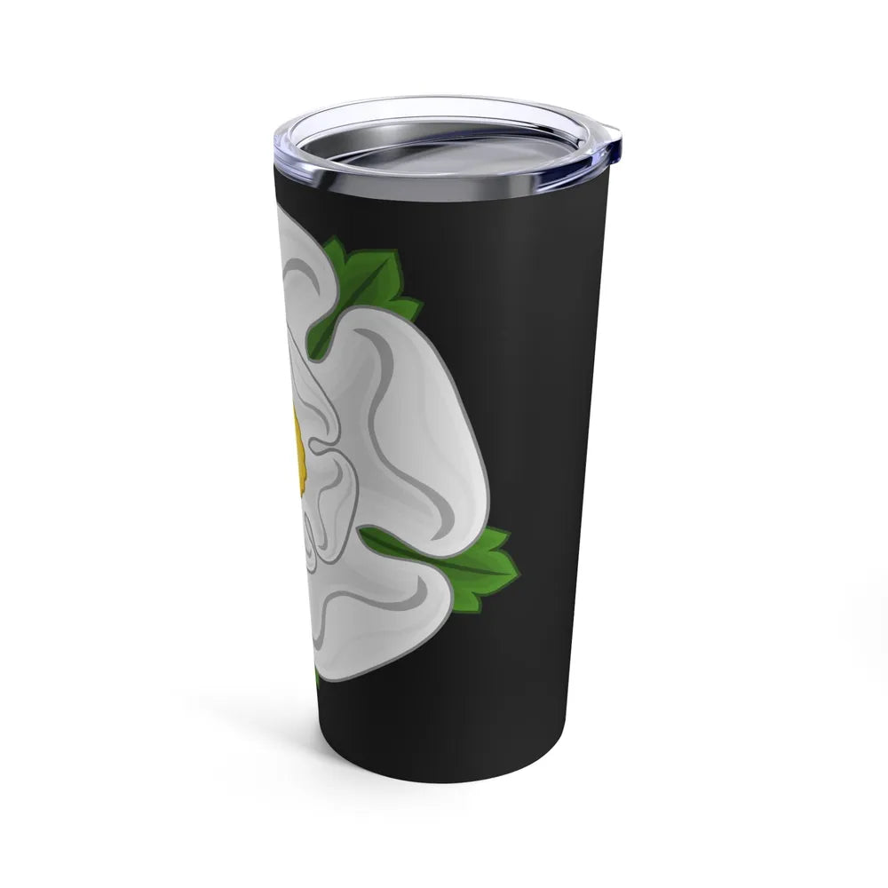 White Rose Badge of York - Tumbler 20oz-Go Mug Yourself