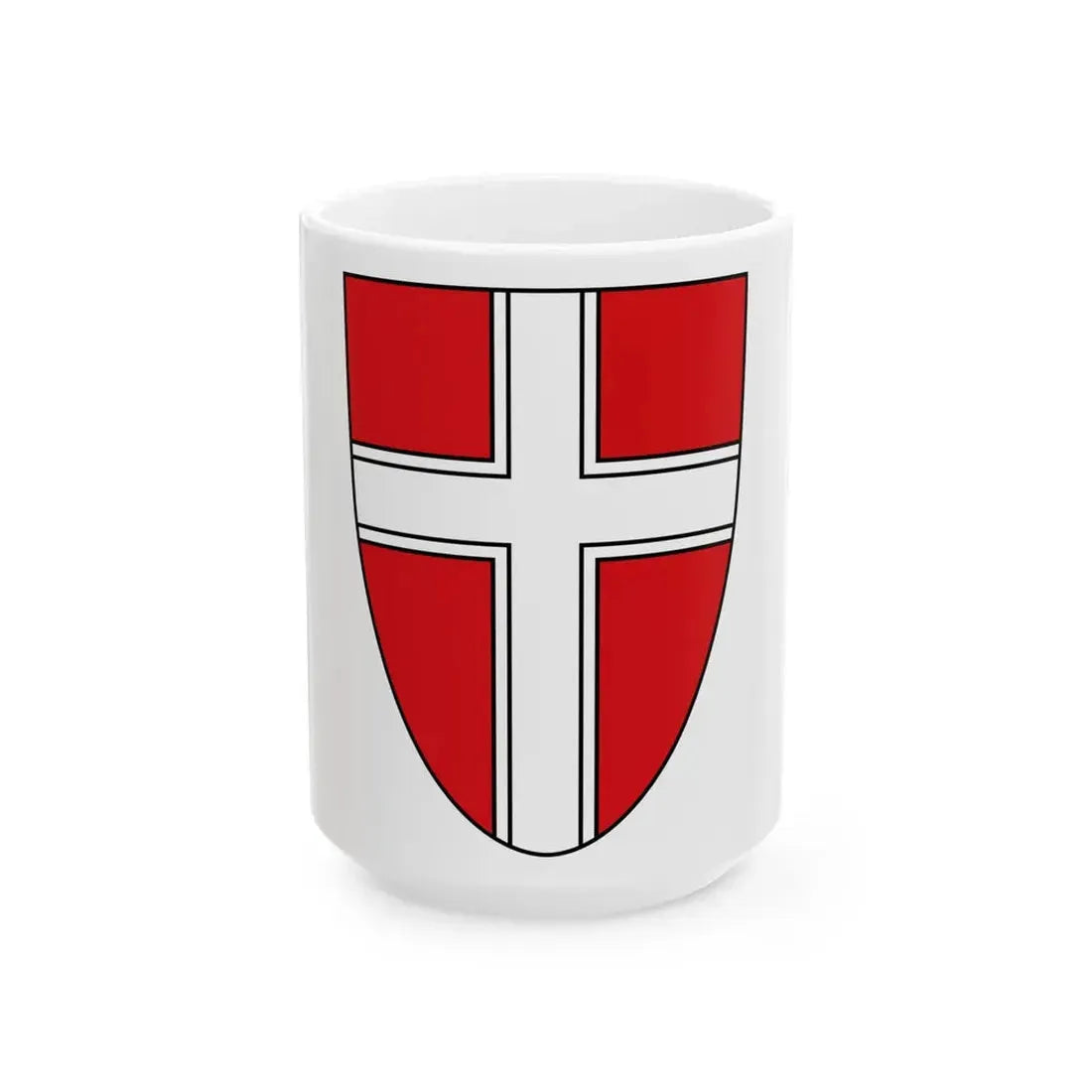 Wien Wappen (Austria) White Coffee Mug 15oz - Go Mug Yourself