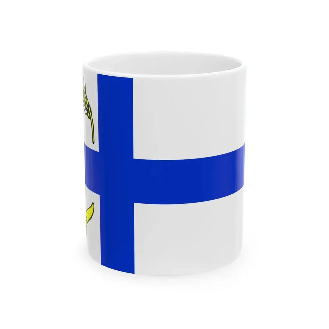 Wierden vlag (Netherlands) White Coffee Mug 11oz - Go Mug Yourself