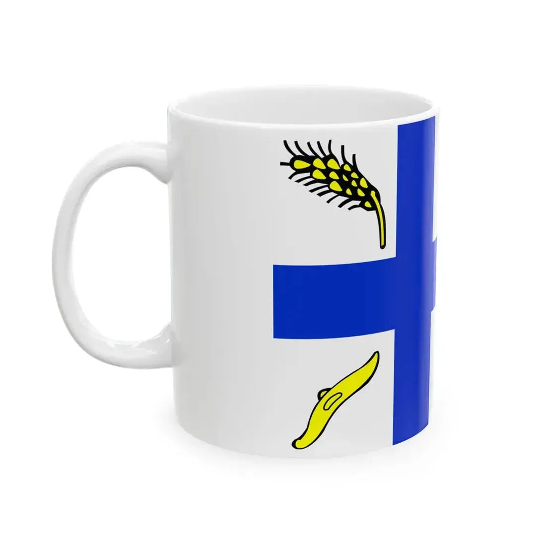 Wierden vlag (Netherlands) White Coffee Mug - Go Mug Yourself