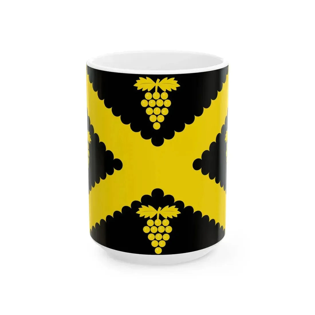 Wijnegem vlag (Belgium) White Coffee Mug 15oz - Go Mug Yourself