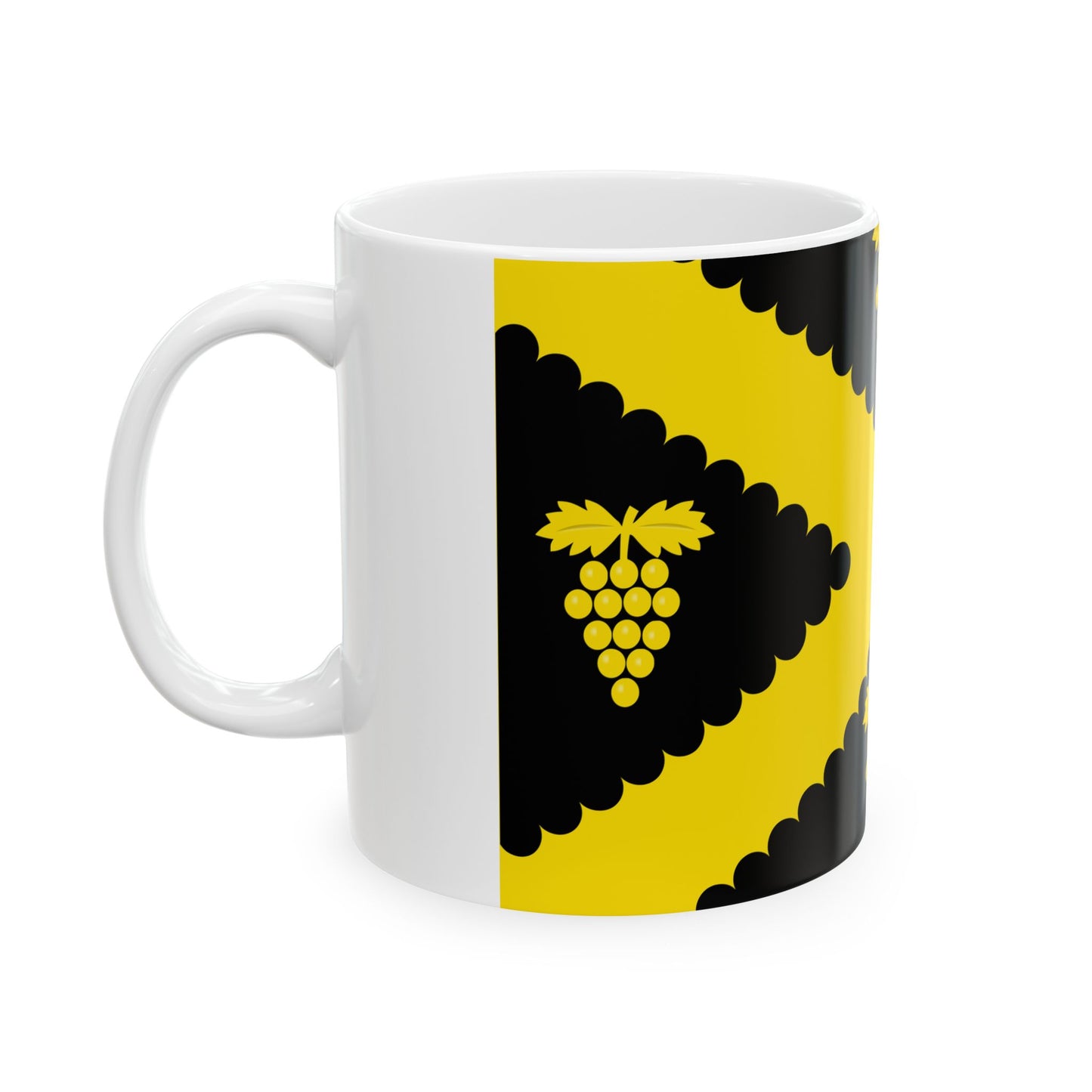 Wijnegem vlag (Belgium) White Coffee Mug-Go Mug Yourself