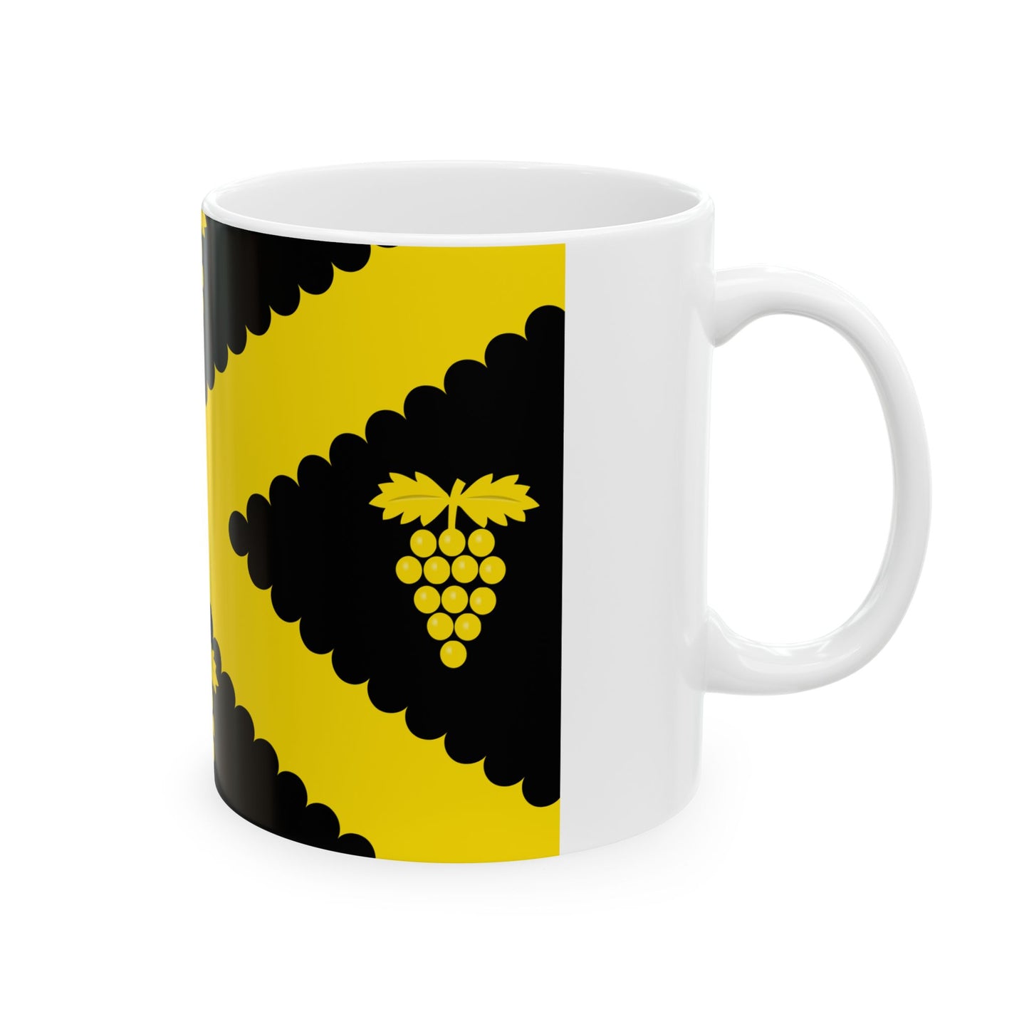 Wijnegem vlag (Belgium) White Coffee Mug-Go Mug Yourself
