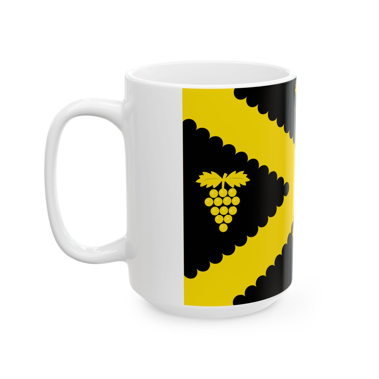 Wijnegem vlag (Belgium) White Coffee Mug-Go Mug Yourself