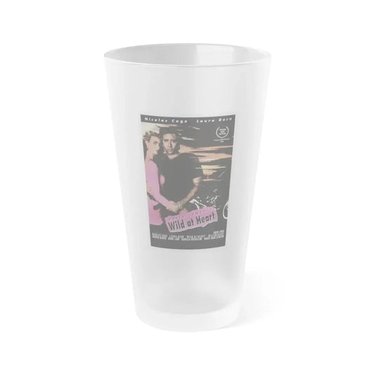 WILD AT HEART 1990 Movie Poster - Frosted Pint Glass 16oz 16oz Frosted - Go Mug Yourself