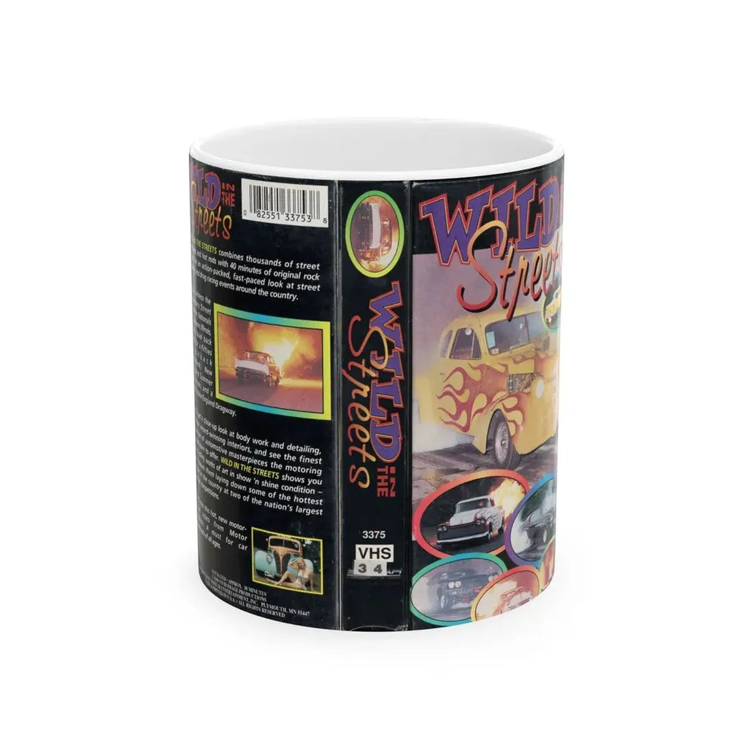 WILD IN THE STREETS (VHS COVER) - White Coffee Mug 11oz - Go Mug Yourself