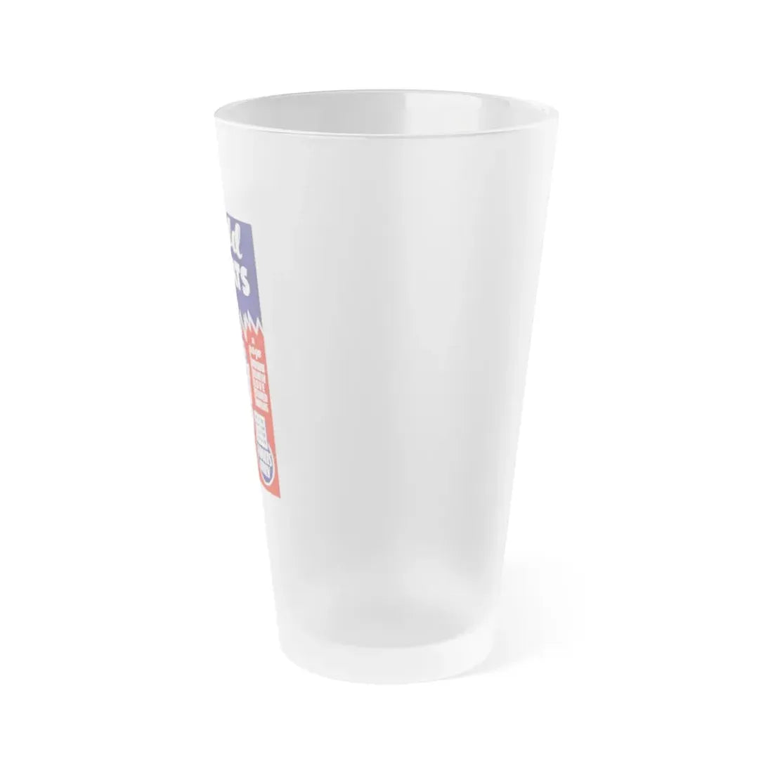 WILD OATS 1940 Movie Poster - Frosted Pint Glass 16oz - Go Mug Yourself
