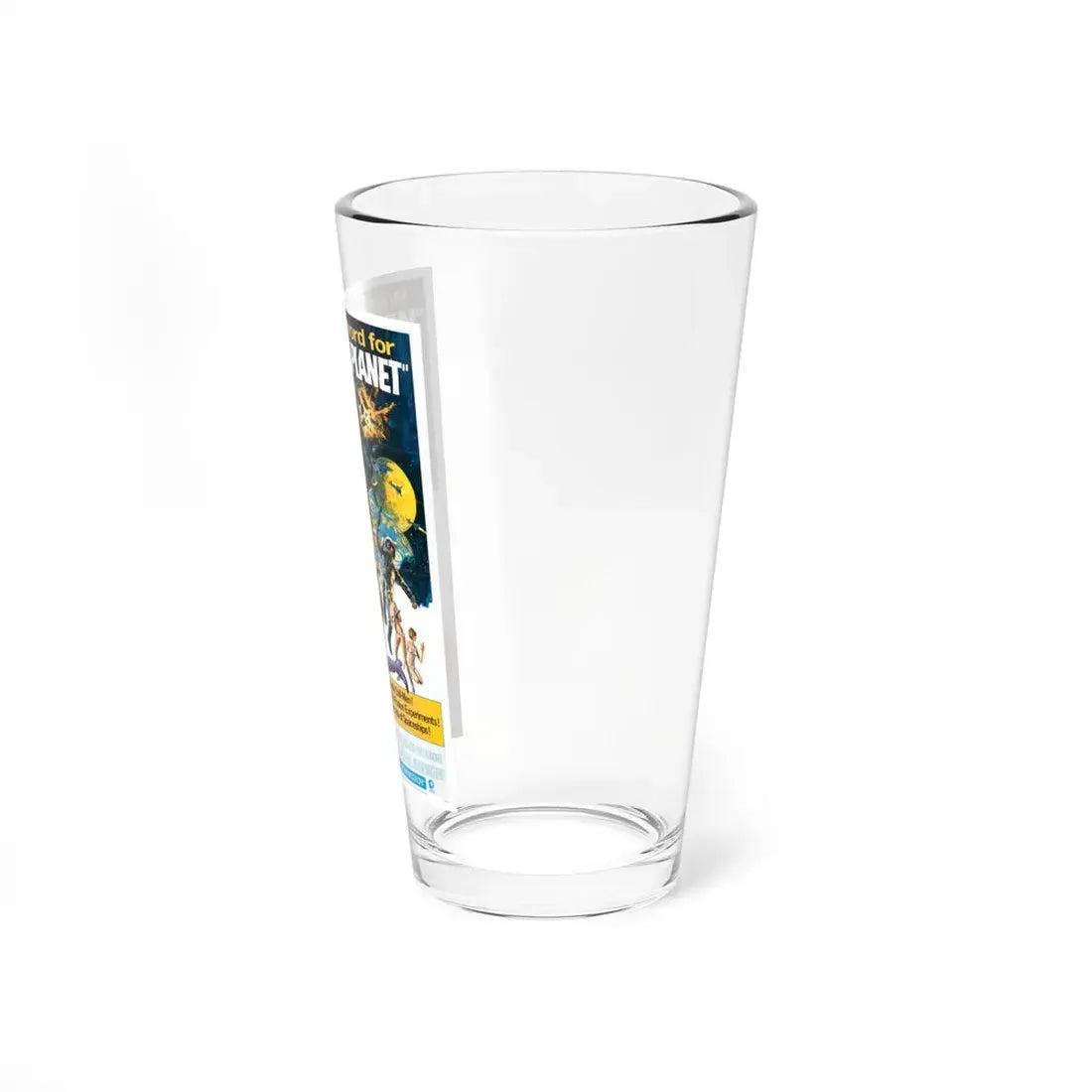 WILD, WILD PLANET 1966 Movie Poster - Pint Glass 16oz - Go Mug Yourself