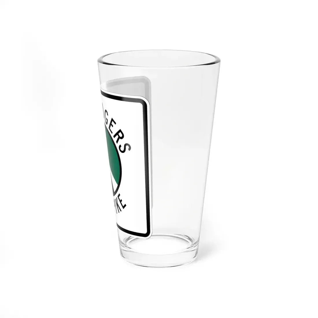 Will Rogers Turnpike (Oklahoma) (Road Sign) Pint Glss 16oz - Go Mug Yourself