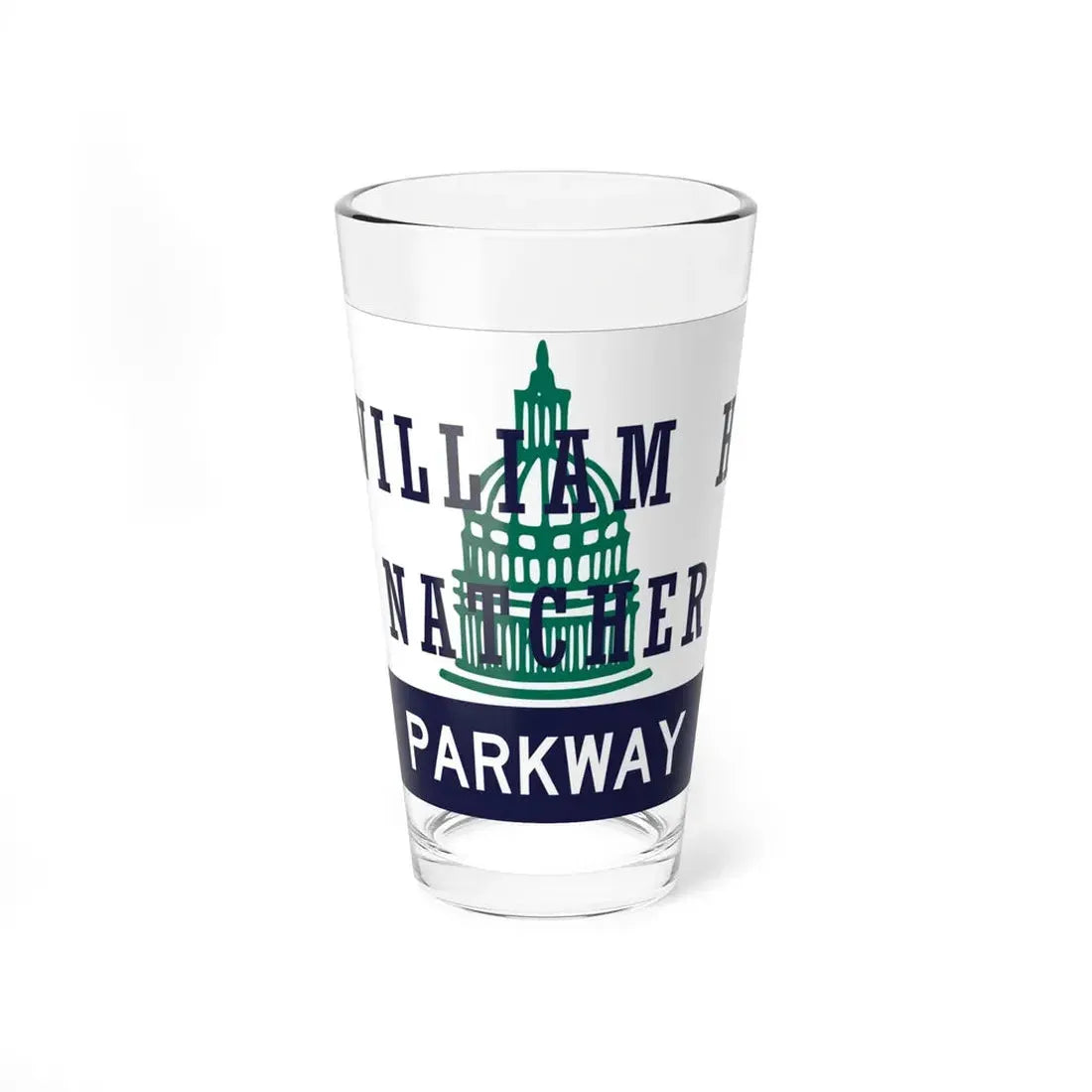William H Natcher Pkwy Shield (Kentucky) (Road Sign) Pint Glss 16oz 16oz - Go Mug Yourself