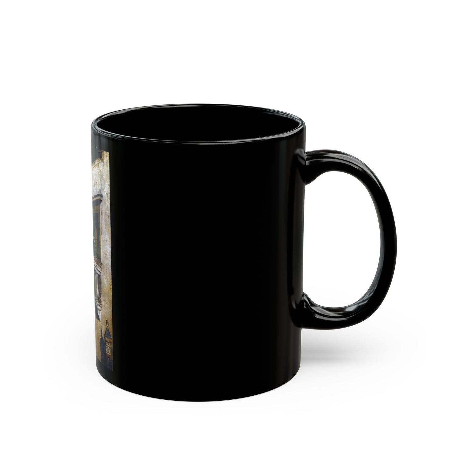 William Merritt Chase (1849-1916) Venice - 1877 - Black Coffee Mug-Go Mug Yourself