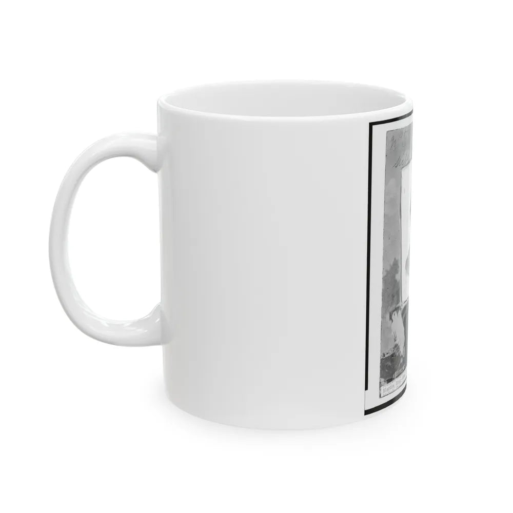 William T. Martin, Of Miss., Brigadier General, C.S.A., Head-And-Shoulders Portrait, Facing Front (U.S. Civil War) White Coffee Mug-Go Mug Yourself