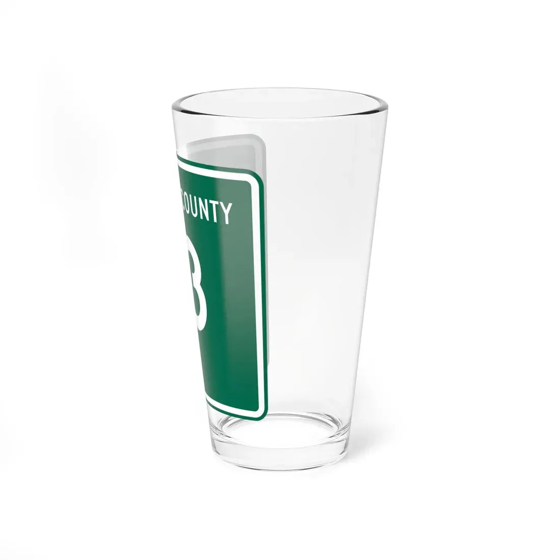 Williams County Route 13 OH (Ohio) (Road Sign) Pint Glass 16oz - Go Mug Yourself