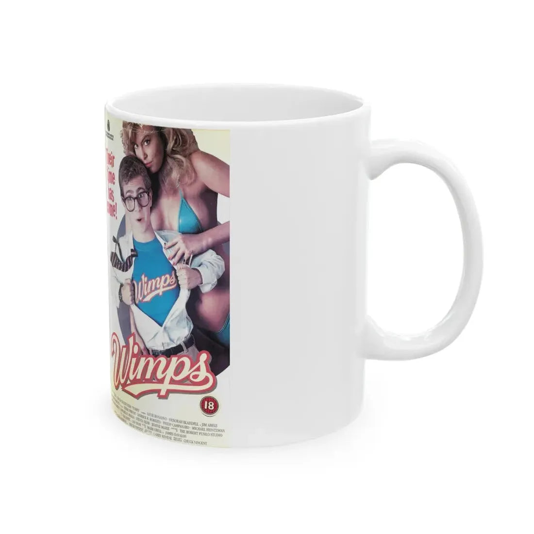WIMPS (VHS COVER) - White Coffee Mug - Go Mug Yourself