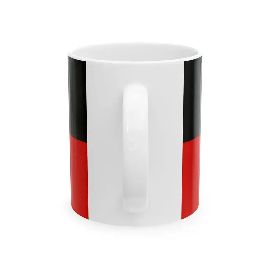 Wiradjuri Aboriginal Flag (Australia) White Coffee Mug - Go Mug Yourself