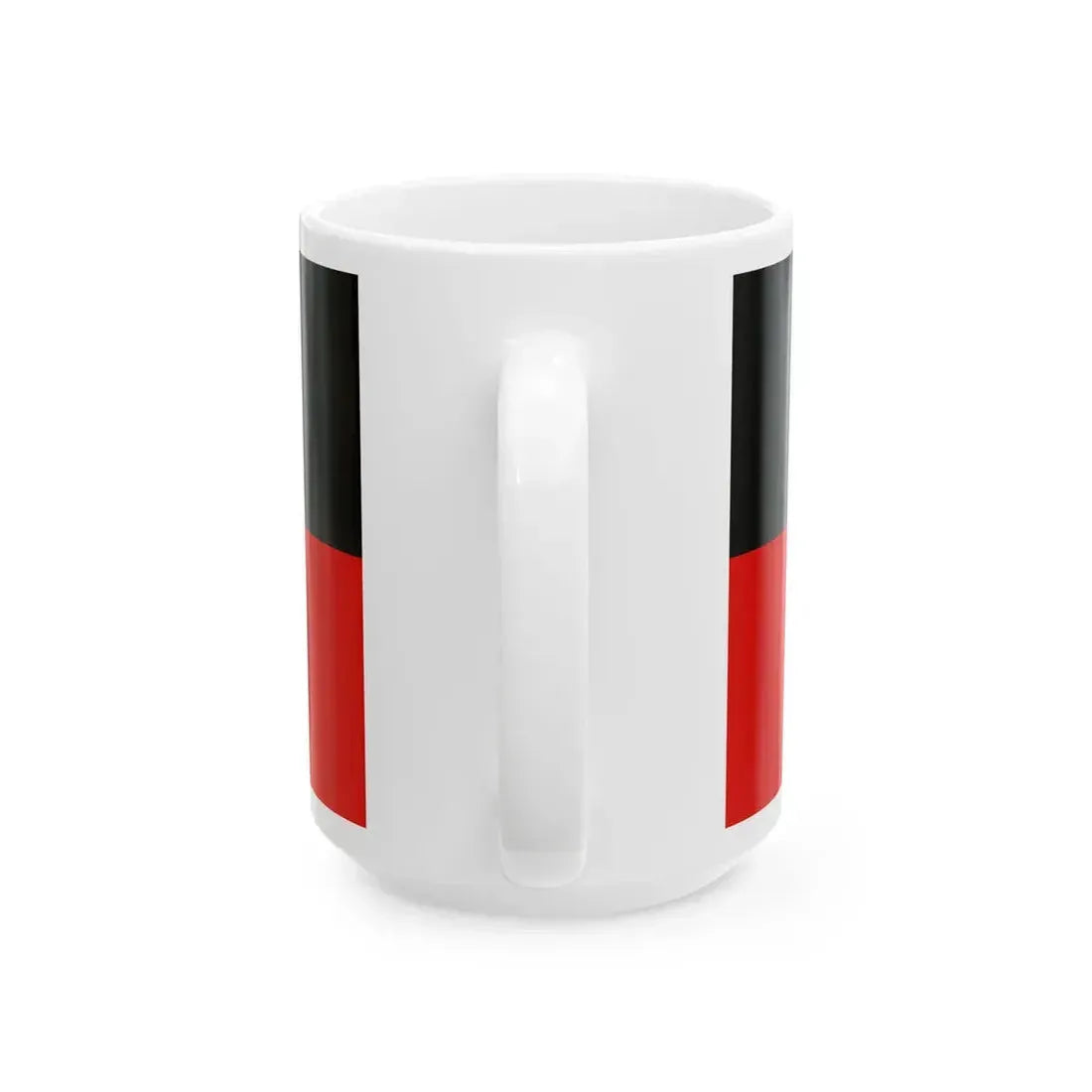 Wiradjuri Aboriginal Flag (Australia) White Coffee Mug - Go Mug Yourself