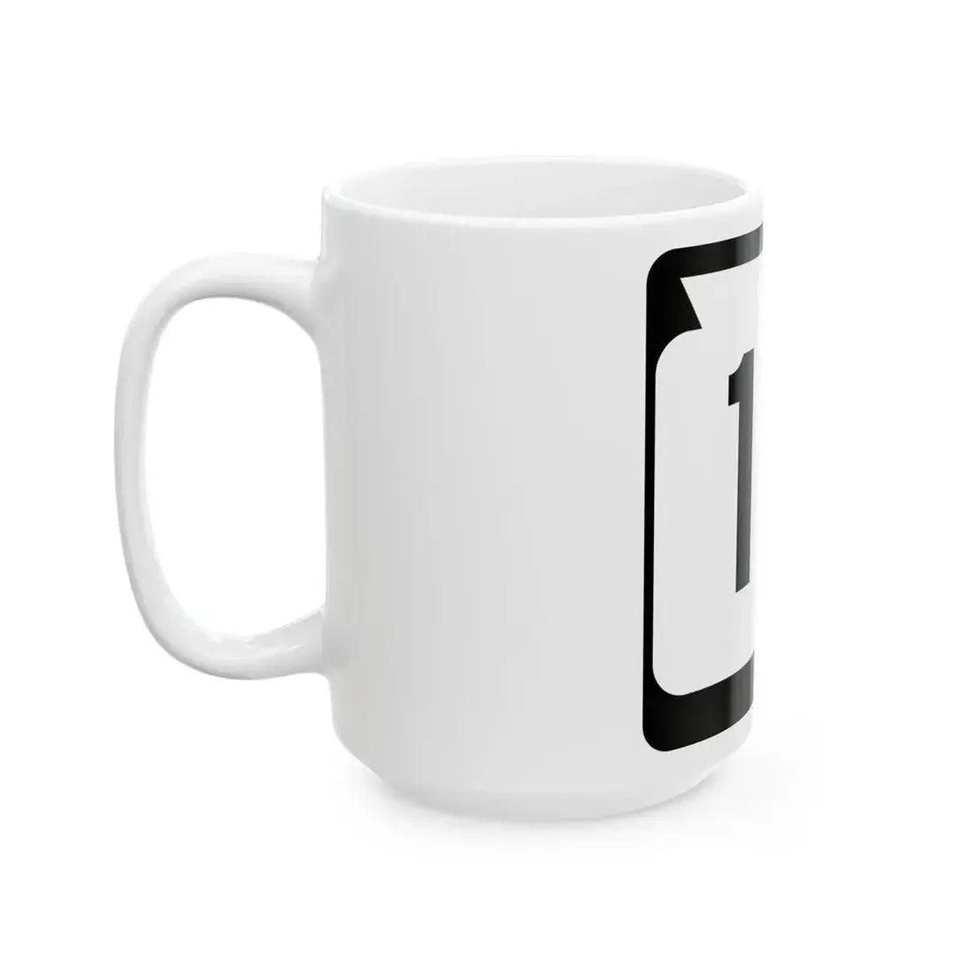 WIS 10 (Wisconsin) (Road Sign) White Coffee Mug - Go Mug Yourself