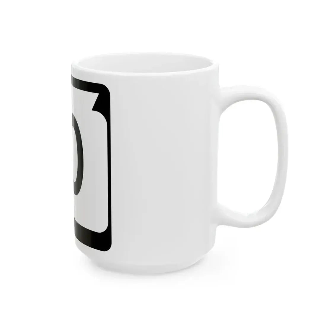 WIS 10 (Wisconsin) (Road Sign) White Coffee Mug - Go Mug Yourself