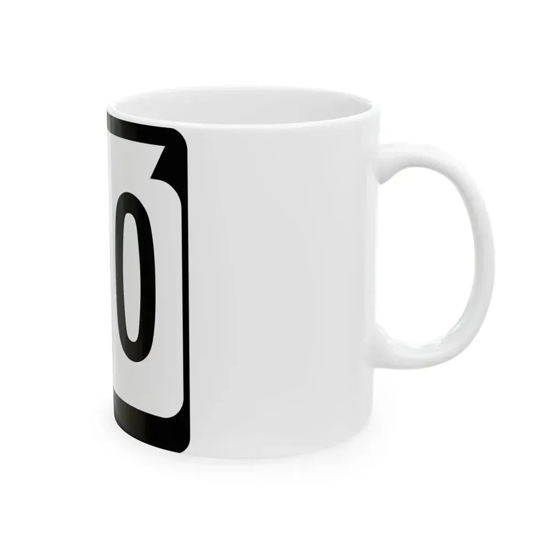 WIS 100 (Wisconsin) (Road Sign) White Coffee Mug - Go Mug Yourself
