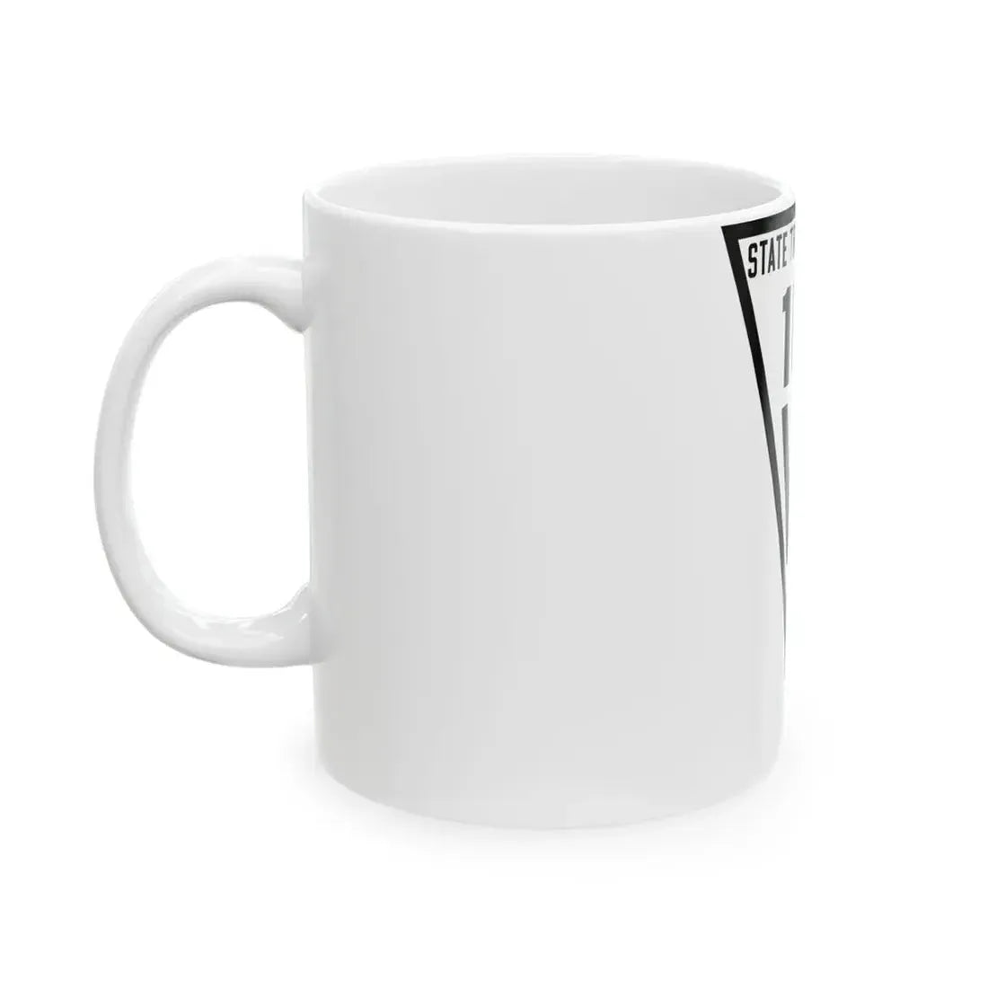 WIS 101 1919 (Wisconsin) (Road Sign) White Coffee Mug - Go Mug Yourself